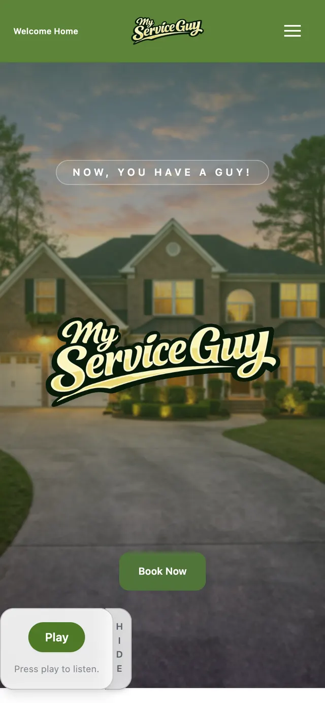 My Service Guy website